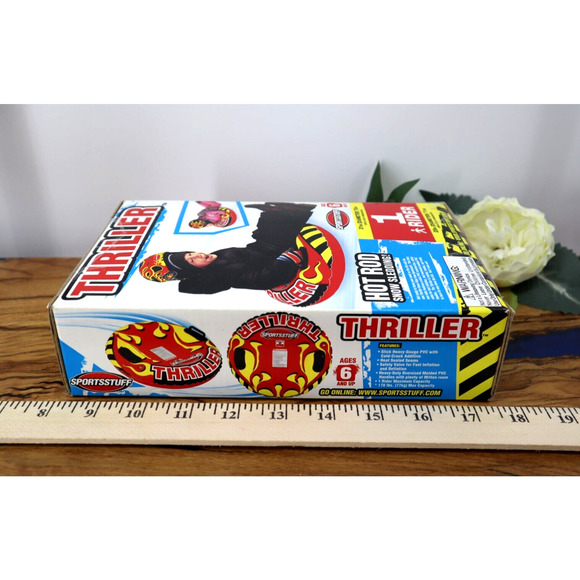 Sportsstuff Thriller One Rider Inflatable Snow Sledding Tube New In Box - Picture 3 of 5